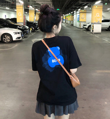 Women's Summer Pure Cotton Casual Sleeve T-shirt