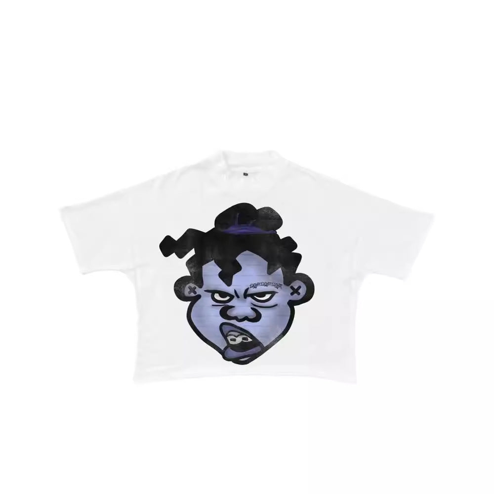 Graphic T-shirt Top Short Sleeve