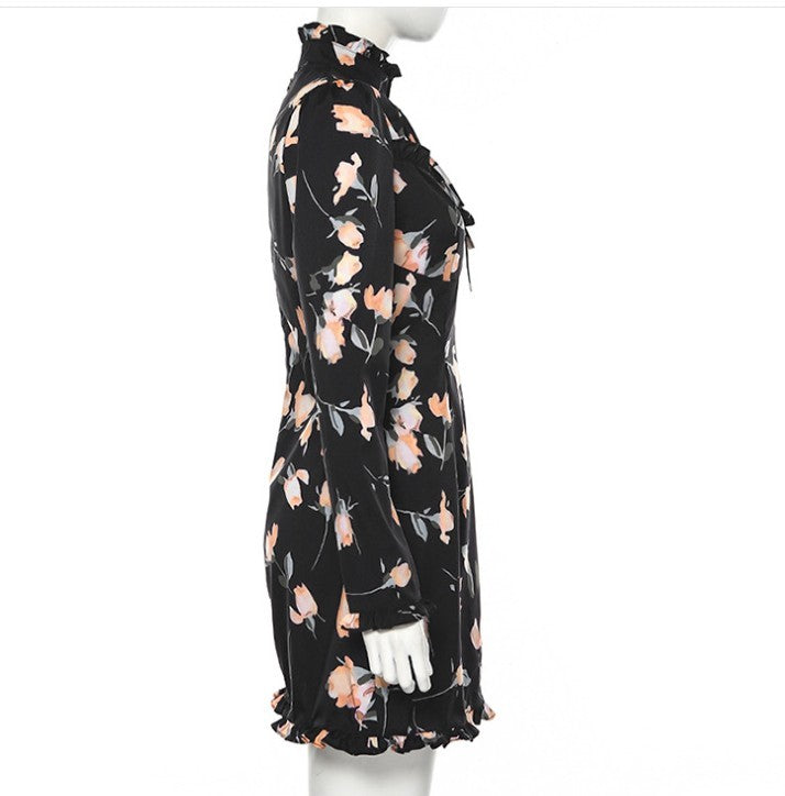 Tube top floral skirt