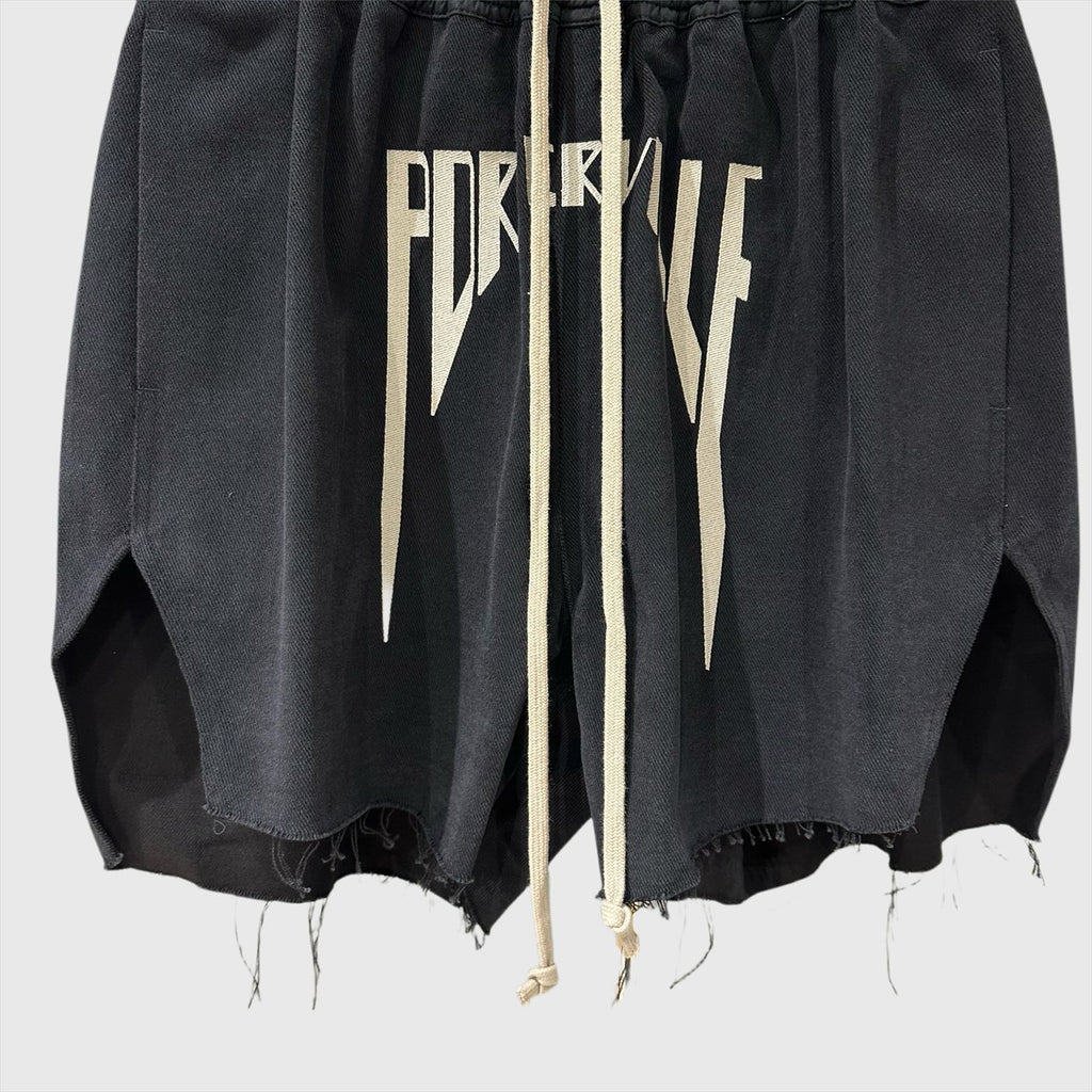 Double Slits Burr Trendy Pants
