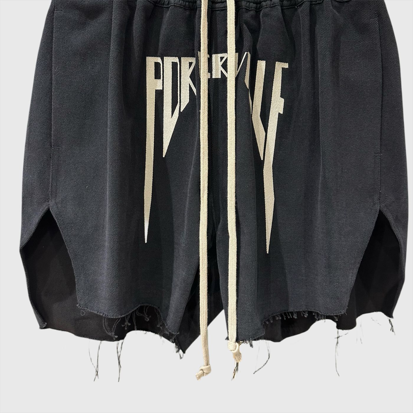 Double Slits Burr Trendy Pants