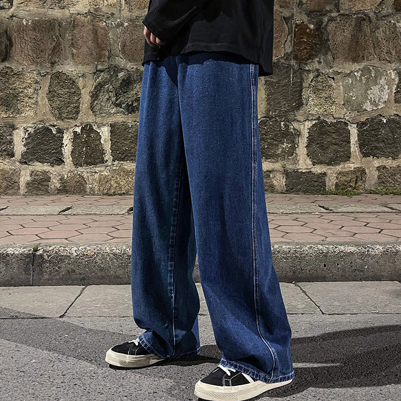 Loose Casual Pants Plus Size Straight Jeans