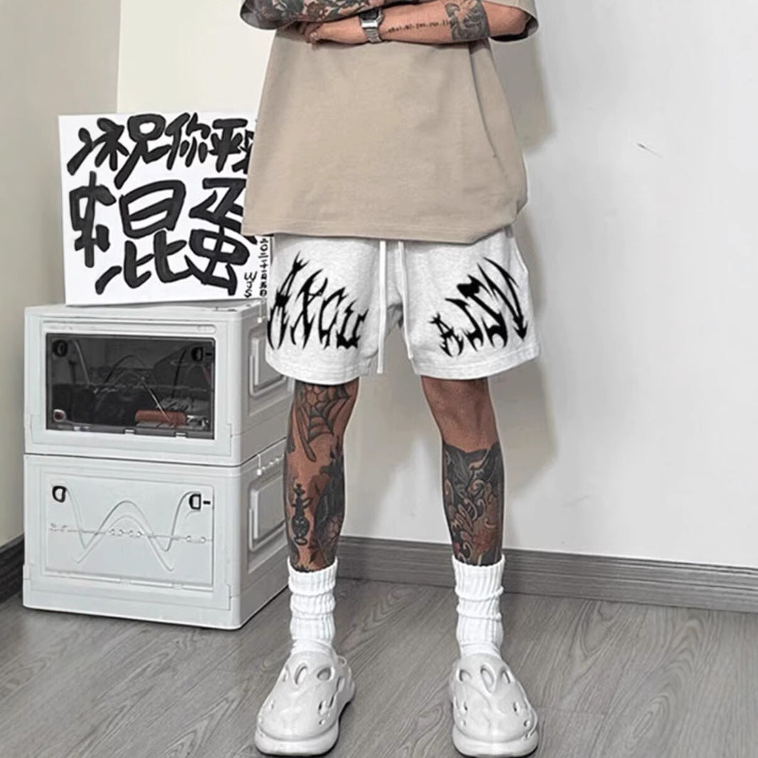 Casual Shorts Men's Loose Track Pants