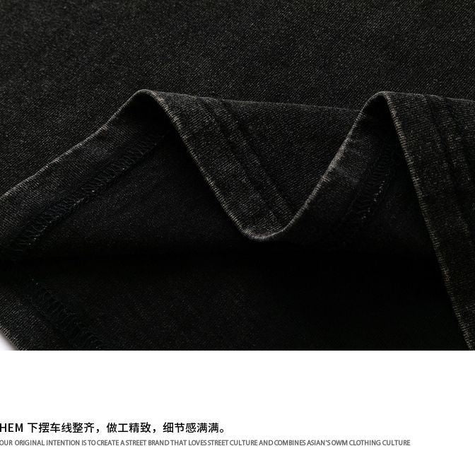 Washed Distressed Sleeveless T-shirt Men's Loose Sports Vest
